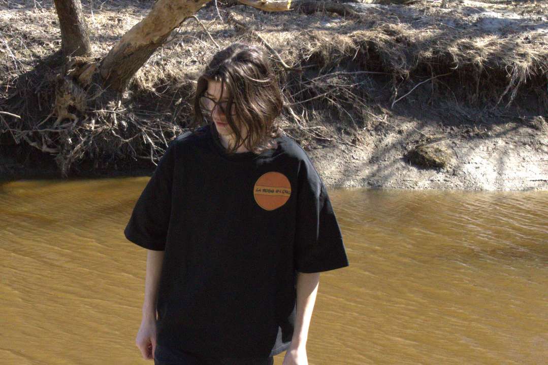 T shirt la rose en feu